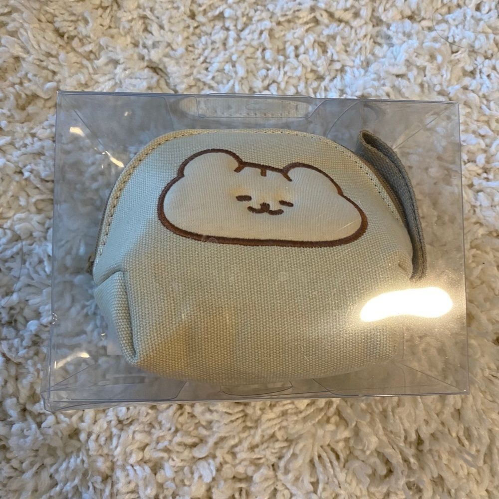 Cute Korean Animal Design Storage Pouch/Make Up Storage. Beige. OS. Kidcore. Fun - Picture 2 of 5